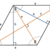 Let’s Learn about Area of a Rhombus