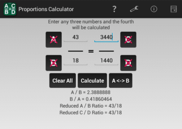How to use the Proportion Calculator?