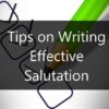 What is Salutation and How To Use It?
